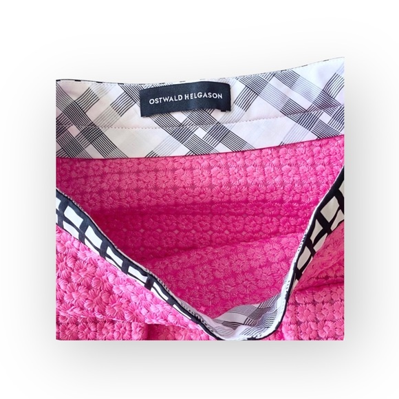 new Ostwald Helgason ๐ Fashion Forward Rosette A Line Skirt ๐ Barbie Pink ๐ 2 - Picture 5 of 16